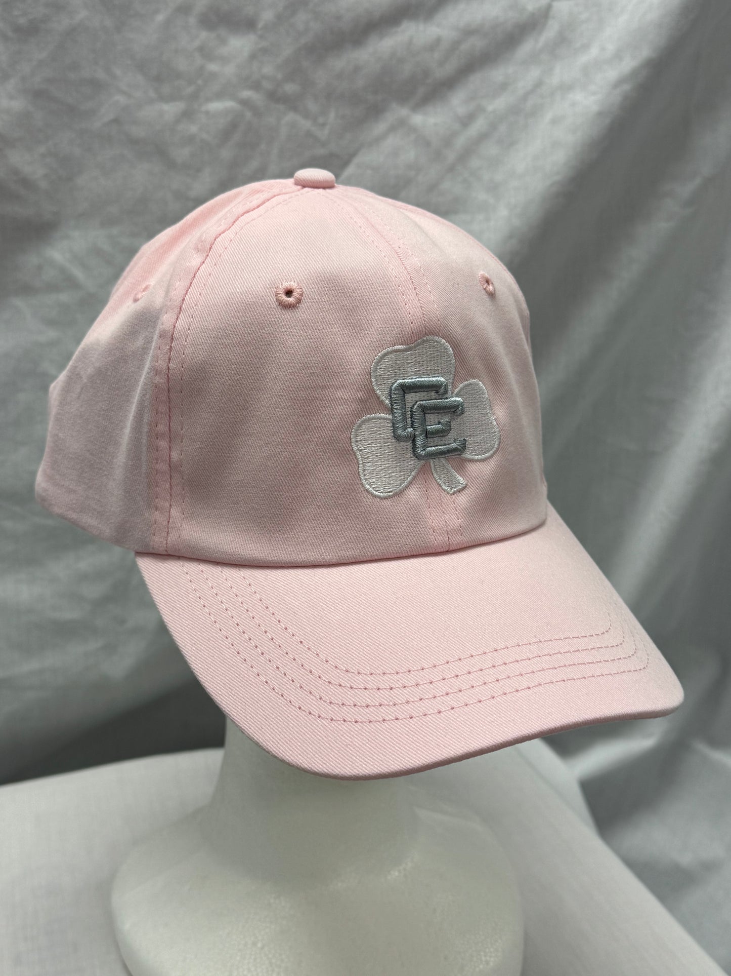 Brushed Cotton Twill Cap- Pink