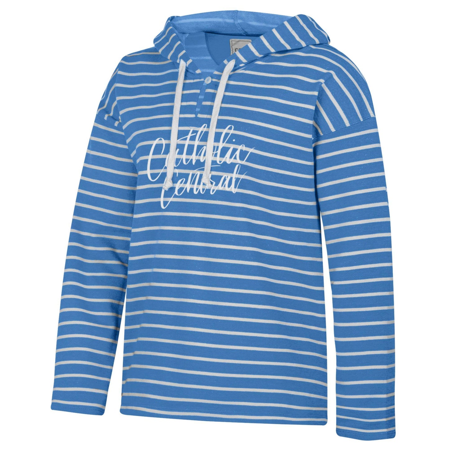 Big Cotton Striped Hoody