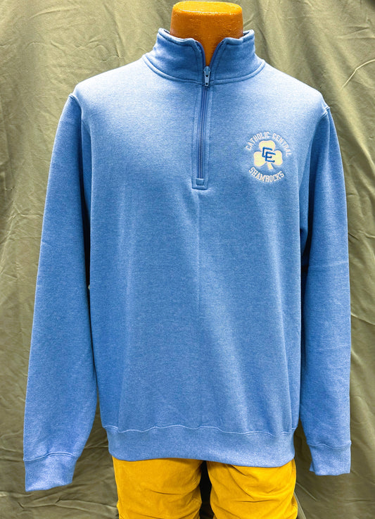 Core Fleece 1/4 Zip- Heather Royal