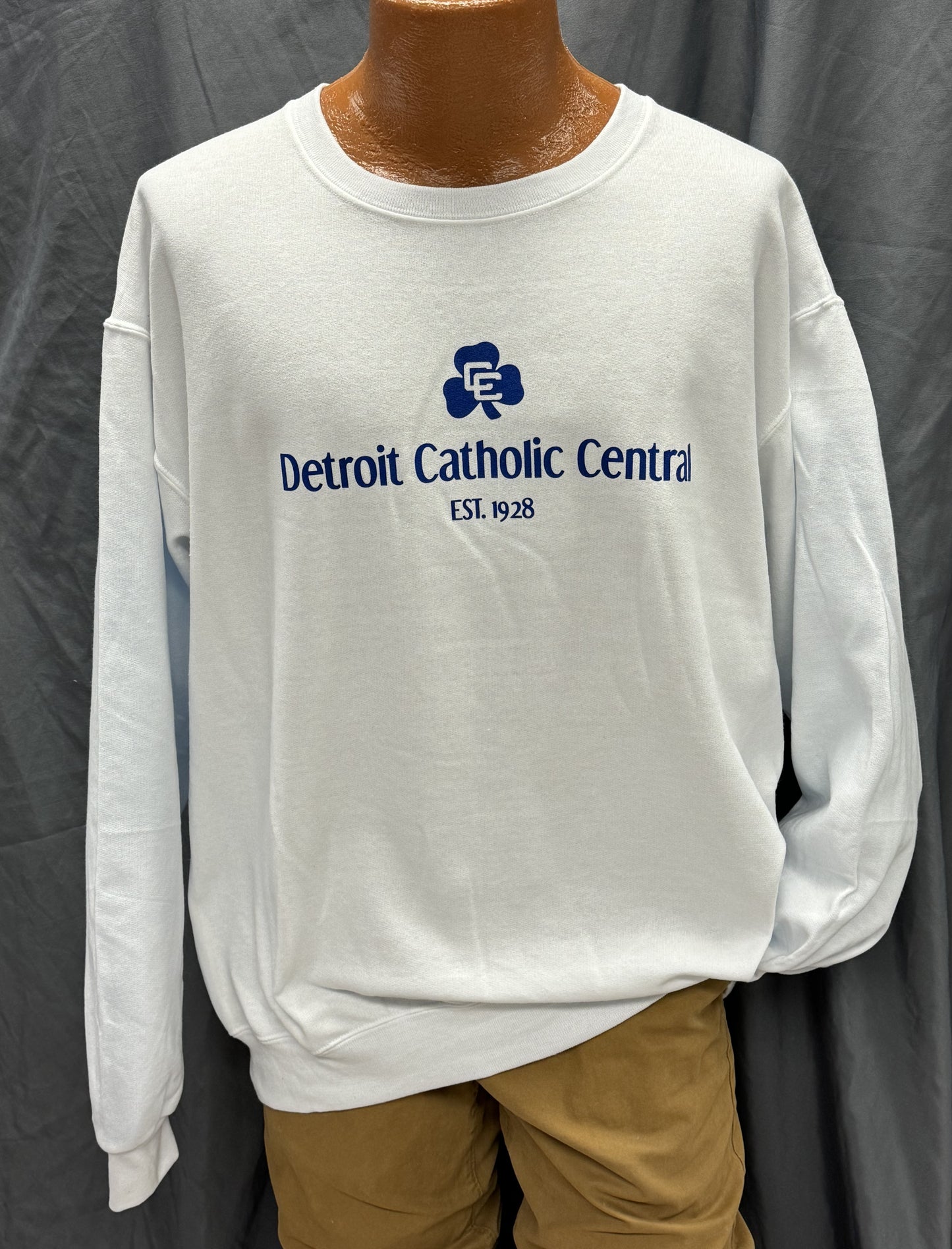 Youth Crewneck - White