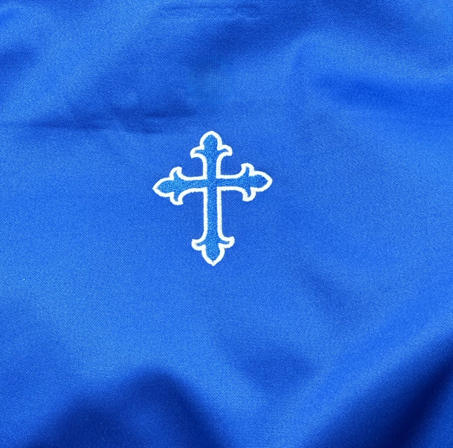 Ladies Royal Full Zip w/Shamrock and Cross