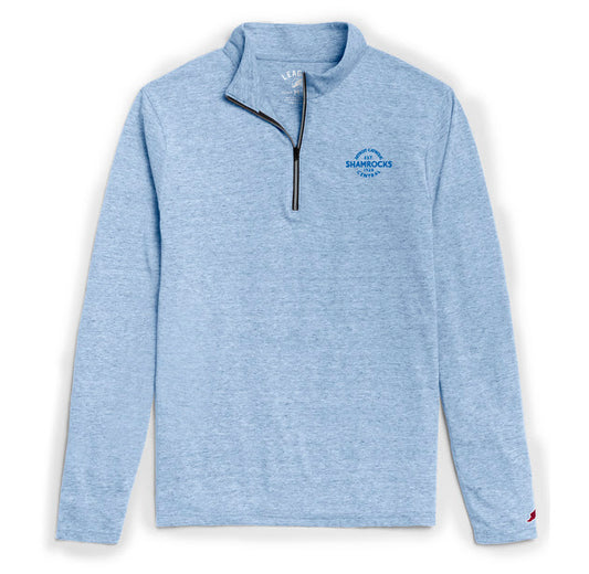 League Reclaim 1/4 Zip- Power Blue