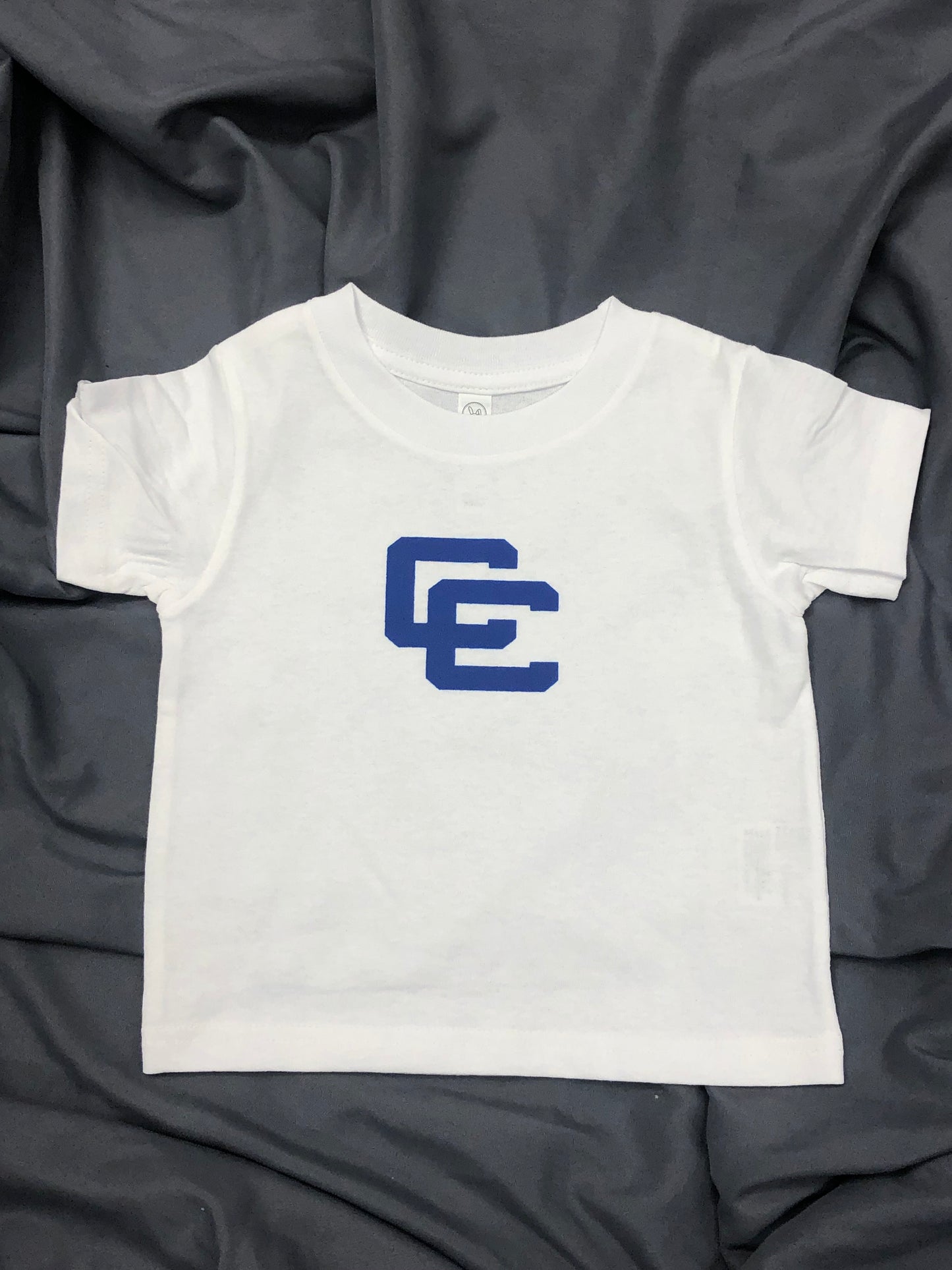 Toddler Tee- White w/CC