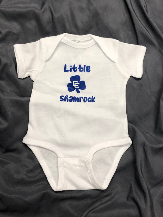 Onesie Little Shamrock- White